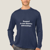 T-Shirt pour l'Acheteur informatique (Voorkant volledig)