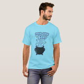 T-Shirt 'Pour Some Boos' | Grappig Halloween-spook (Voorkant volledig)