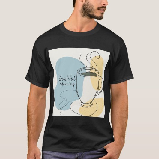 T-Shirt Prachtige Ochtend (Voorkant)