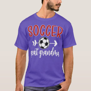 T-shirt 'Prachtige voetbal-oud-oma van een voetbal