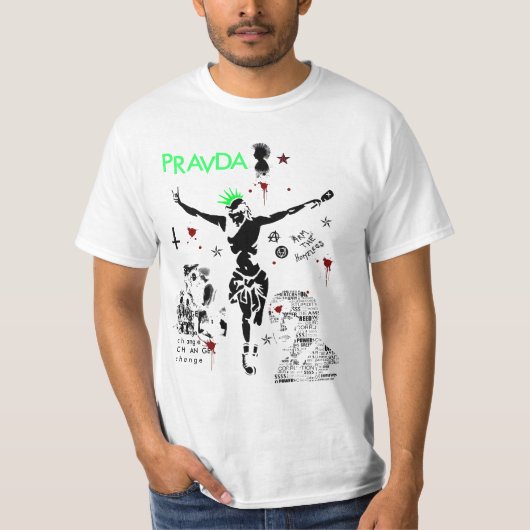 T-shirt Pravda (Voorkant)