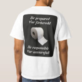 T-shirt — Prepper (Achterkant)