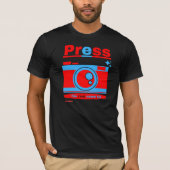 T-shirt "PRESS" (Voorkant)