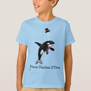 T-shirt Prince Patches D'Orca Kinder T-shirt