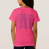 T-Shirt Princess Starr. The Princess Royal (Achterkant)