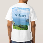 T-shirt — Privacy (Achterkant)