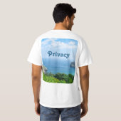 T-shirt — Privacy (Achterkant volledig)