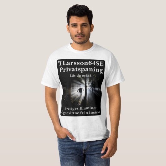 T-shirt — Privatspaning (Voorkant volledig)