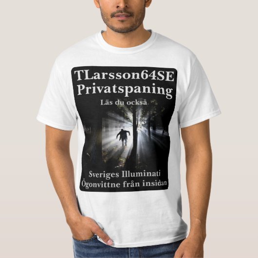 T-shirt — Privatspaning (Voorkant)