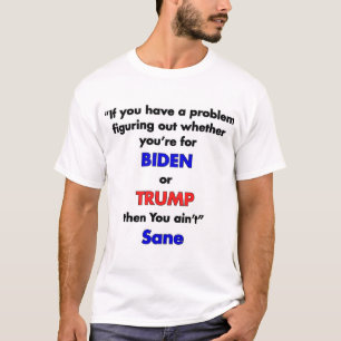 T-shirt Pro Biden, niet normaal