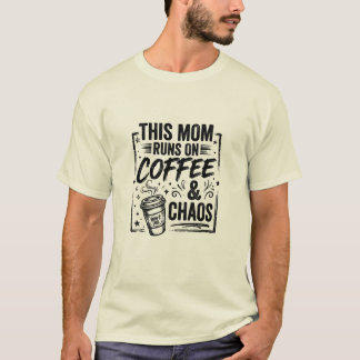 T-shirt 'Professioneel moeder. Amateur in alles wa
