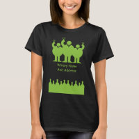 T-Shirt promotie van gebeurtenissen op het gebied