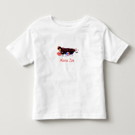 T-shirt 'Proud Boricua est.' voor kinderen
