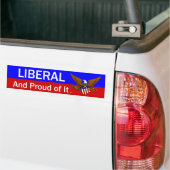 T-SHIRT Proud Liberal Bumpersticker (Op Truck)