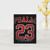 T-shirt Psalm 23 Jersey Heer Herder Kaart (Gele Bloem)
