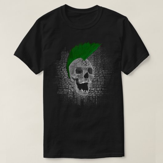 T-shirt Punk is niet dood T-shirt (Design voorkant)