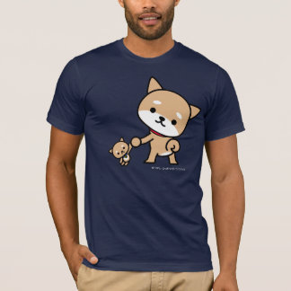 T-shirt - puppy met een volle puppy