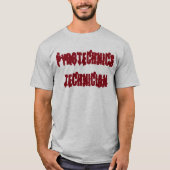 T-shirt "Pyrotechnicus" (Voorkant)