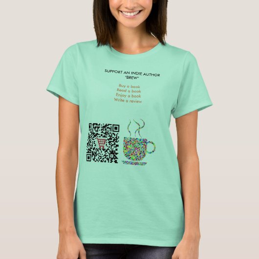 T-shirt QR-code (Voorkant)