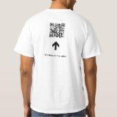 T-shirt QR "DEFI" (Achterkant)