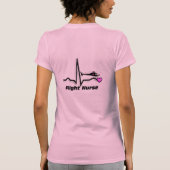 T-Shirt QRS van het vliegend verpleeghuis en ontwe (Achterkant)
