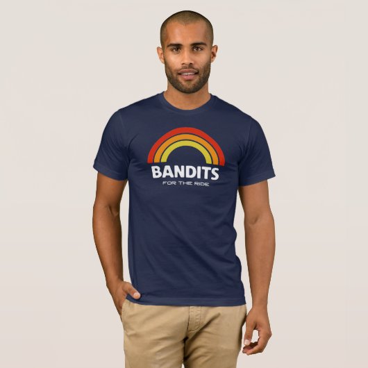 T-shirt Rainbow Bandits rounded (Voorkant volledig)