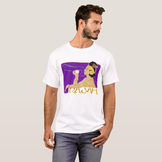 T-shirt:  Rajah Coffee T-shirt (Voorkant volledig)