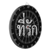 T-shirt-rak ~ Mijn liefde in de Thaise taal Dartbord (Voorkant Links)