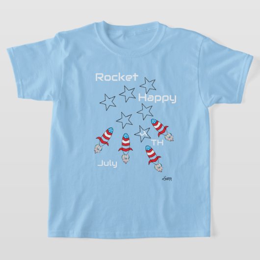 T-shirt : Raket (Laagn)