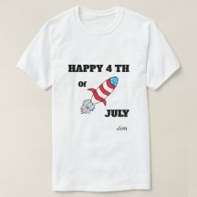 T-shirt ; Raket 4 juli
