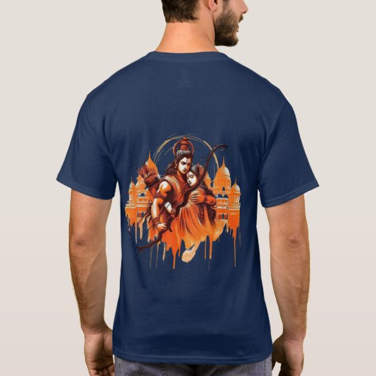 T-Shirt ram festival ontwerp (Achterkant)