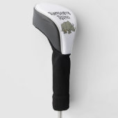 T-SHIRT Rampaging Rhino Golfheadcover (Schuin)