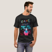T-shirt Rave psychedelic (Voorkant volledig)