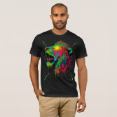 T-shirt Rebel Leeuw  (Voorkant volledig)