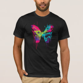 T-shirt Rebel vlinder 