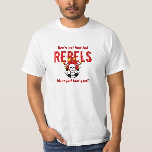 T-shirt rebellen (Voorkant)