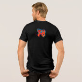 T-shirt Rebellie 78 graffiti stijl (Achterkant volledig)