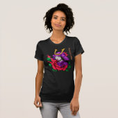 T-shirt Rebellie 78 Rozen prinses (Voorkant volledig)