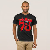 T-shirt Rebellie 78 teddybeer (Voorkant volledig)