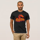 T-shirt Rebellie Draak verhaal (Voorkant volledig)