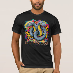 T-shirt Rebellie slangen