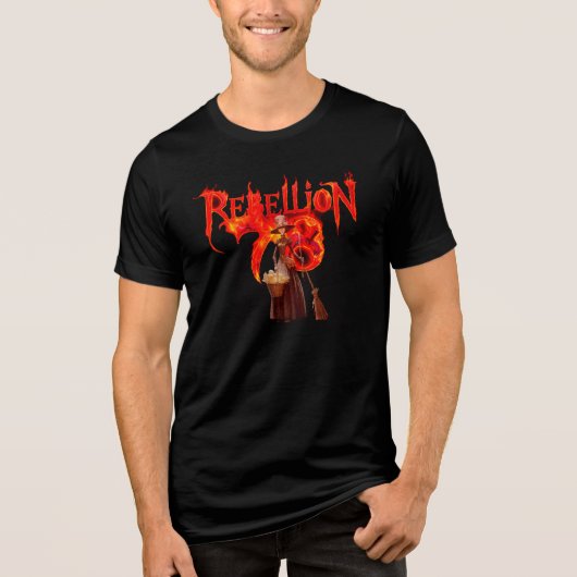 T-Shirt Rebellion 78 Witch  (Voorkant)