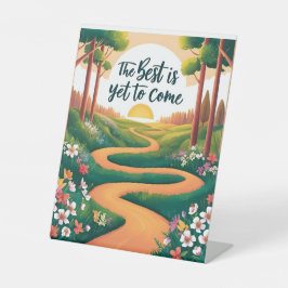 T-shirt Reclamebord Met Voetstuk