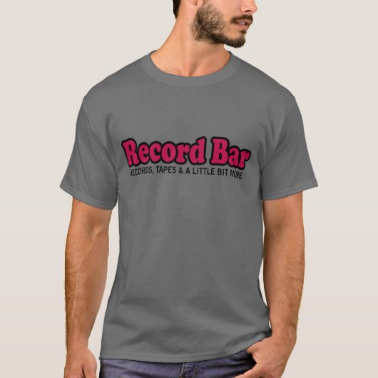 T-shirt Record Bar (Voorkant)