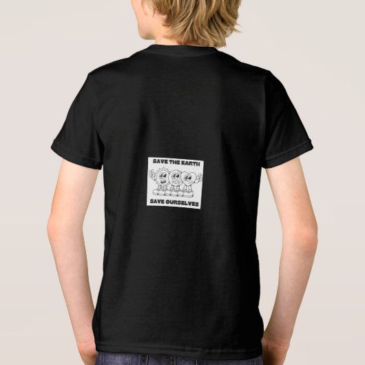 T-shirt - Red de aarde (Achterkant)