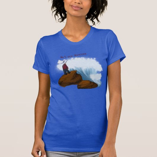 T-Shirt, redder voor vrouwen T-shirt (Voorkant)