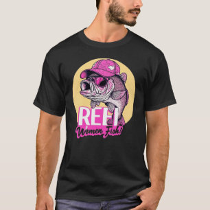 T-SHIRT REEL VROUWEN VIS NIEUWE MODE DESIGNER T-SH