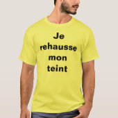 T-Shirt Rehaussant (Voorkant)
