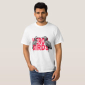 T-shirt reiger vogels (Voorkant volledig)