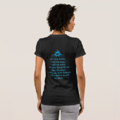 T-shirt Reiki Principals (Achterkant volledig)